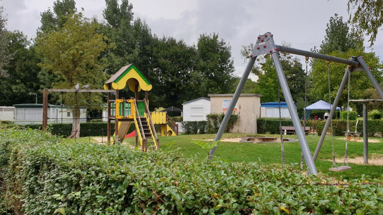 Sylvie Proprietaire Du Mobil-Home Saint-Pair-sur-Mer Exterior foto